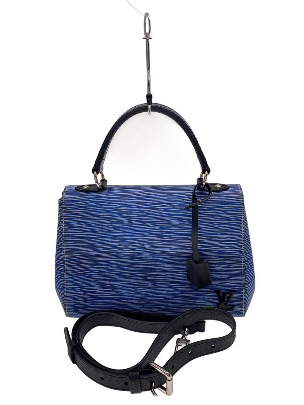 LOUIS VUITTON Cluny Epi Cowhide Blue